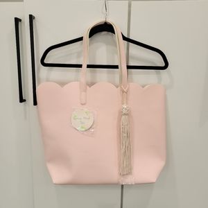 Ladies large pink tote bag by Arcadia